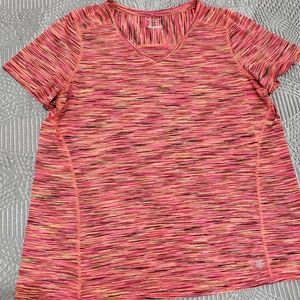 Tek Gear Dry Tek V Neck Workout Tee